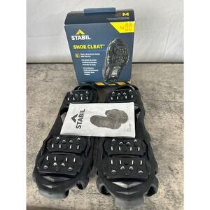 STABILicers Walk Traction Cleat for Walking on Snow and Ice (1 Pair- Medium)